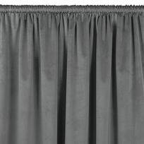 Homede Užuolaidos VELVET TUNNEL CHARCOAL 135 x 300 - Atgauk 20%