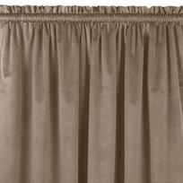 Homede Užuolaidos VELVET TUNNEL F 30 BEIGE 400x225 - Atgauk 20%