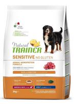 Sausas šunų maistas Natural Trainer Sensitive No Gluten, ėriena, 3 kg
