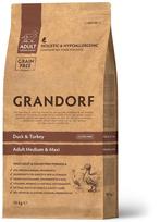 Sausas šunų maistas Grandorf Medium & Maxi GDDD0810, kalakutiena/antiena, 10 kg