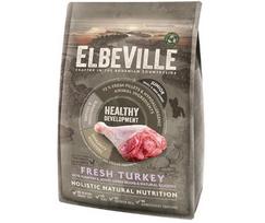 Sausas šunų maistas Elbeville Healthy Development Fresh Turkey, kalakutiena, 4 kg