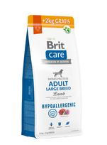 brit care adult lamb rice - Brit Hypoallergenic Adult Large Breed, ėriena, 12 kg - 1 nuotrauka