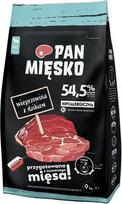 Sausas šunų maistas Pan Miesko, ryžiai/kiauliena/šernienos mėsa, 20 kg
