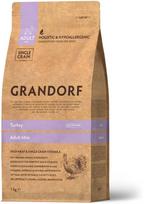 Sausas šunų maistas Grandorf Mini Breeds Adult, kalakutiena, 1 kg