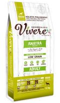 Sausas šunų maistas Vivere Low Grain Duck, antiena, 12 kg