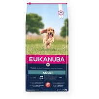 Sausas šunų maistas Eukanuba Adult Small & Medium, lašiša, 12 kg