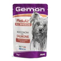 Šlapias šunų maistas Gemon Chunkies Adult, lašiša, 0.1 kg