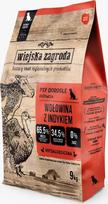 bulves kg - Sausas šunų maistas Wiejska Zagroda, jautiena/kalakutiena/bulvės, 9 kg - 1 nuotrauka