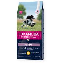 Sausas šunų maistas Eukanuba Puppy Medium, vištiena, 18 kg