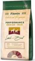 Sausas šunų maistas Fitmin Performance, ėriena/jautiena, 12 kg
