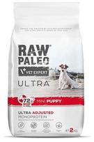 vetexpert raw paleo puppy - Sausas šunų maistas VetExpert Raw Paleo, jautiena, 2 kg - 1 nuotrauka