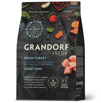Sausas šunų maistas Grandorf Fresh, kalakutiena, 3 kg