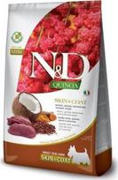 quinoa - Sausas šunų maistas Farmina N&D Quinoa Skin & Coat Venison, Quinoa, Coconut and Turmeric, elnių mėsa, 2.5 kg - 1 nuotrauka