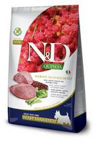 Sausas šunų maistas Farmina N&D Quinoa Weight Management N&D Quinoa Weight Management, ėriena, 2.5 kg