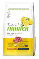 Sausas šunų maistas Natural Trainer Small & Toy Adult With Beef, jautiena/ryžiai, 0.8 kg
