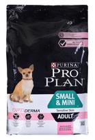 mazi suniukai - Sausas šunų maistas Purina Pro Plan Small & Mini Adult Sensitive Skin Salmon, lašiša, 7 kg - 1 nuotrauka