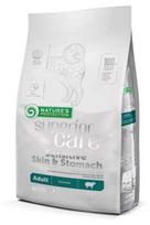 Sausas šunų maistas Natures Protection Superior Care Sensitive Skin & Stomach, ėriena/ryžiai, 1.5 kg