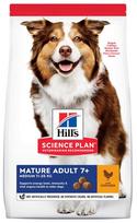 Sausas šunų maistas Hill's Science Plan Canine Mature Adult 7+ Medium, vištiena, 14 kg