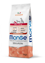 Sausas šunų maistas Monge Speciality Line Mini Salmon & Rice, ryžiai/lašiša, 7.5 kg