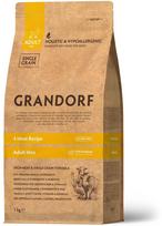 Sausas šunų maistas Grandorf Mini Breeds Adult, ėriena/kalakutiena/antiena/šernienos mėsa, 1 kg