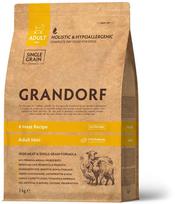 Sausas šunų maistas Grandorf Mini Breeds Adult, ėriena/kalakutiena/antiena/šernienos mėsa, 3 kg
