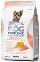 Sausas šunų maistas Monge Special Dog Excellence Mini Adult, ryžiai/lašiša, 0.8 kg