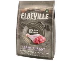 Sausas šunų maistas Elba Fit And Slim Condition Fresh Turkey, kalakutiena, 4 kg