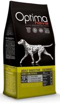 Sausas šunų maistas Optima Nova Adult Digestive GF Digestive, triušiena/bulvės, 12 kg