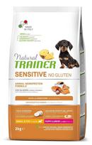 Sausas šunų maistas Natural Trainer Sensitive No Gluten Salmon, žuvis, 2 kg