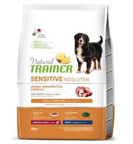 Sausas šunų maistas Natural Trainer Sensitive No Gluten Duck, antiena, 3 kg