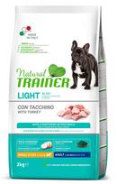 Sausas šunų maistas Natural Trainer Light In Fat Turkey, kalakutiena, 2 kg