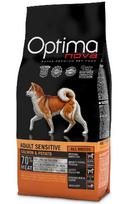 Sausas šunų maistas Optima Nova Adult Sensitive OP61734, lašiša/bulvės, 2 kg