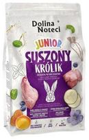 triusis kg - Sausas šunų maistas Dolina Noteci Premium Junior, jautiena/triušiena/kiauliena, 4 kg - 1 nuotrauka
