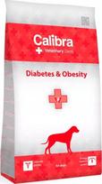 vistiena - Sausas šunų maistas Calibra Veterinary Diets Diabetes & Obesity, vištiena/kalakutiena, 12 kg - 1 nuotrauka
