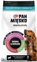 Sausas šunų maistas Pan Miesko Derma & Immune, žuvis/ryžiai/kiauliena, 3 kg