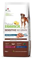 Sausas šunų maistas Natural Trainer Sensitive No Grain, žuvis, 12 kg