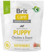 Sausas šunų maistas Brit Care Puppy Chicken & Insect, vištiena, 1 kg
