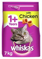 whisking - Sausas kačių maistas Whiskas Cat Complete Dry Chicken, vištiena, 7 kg - 1 nuotrauka