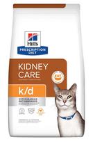 vistiena - Sausas kačių maistas Hill's Prescription Diet Kidney Care k/d with Chicken, vištiena, 3 kg - 1 nuotrauka