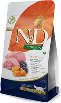 moliugai - Sausas kačių maistas Farmina N&D Pumpkin Neutered Lamb & Blueberry, ėriena/moliūgas, 0.3 kg - 1 nuotrauka