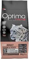 Sausas kačių maistas Optima Nova Cat Adult Salmon & Potato Grain Free, lašiša, 8 kg