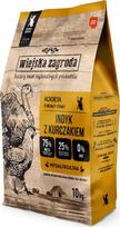 Sausas kačių maistas Wiejska Zagroda Country Farm Turkey with Chicken, vištiena/kalakutiena, 10 kg