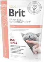 Sausas kačių maistas Brit Veterinary Diet Renal Egg & Pea, kiaušiniai, 0.4 kg