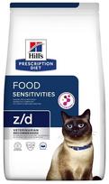 hill's prescription diet z - Sausas kačių maistas Hill's Prescription Diet Food Sensitivities z/d, 1.5 kg - 1 nuotrauka