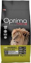 Sausas kačių maistas Optima Nova Cat Hairball Chicken & Rice, vištiena/ryžiai, 2 kg