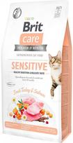 Sausas kačių maistas Brit Care Grain-Free Sensitive, kalakutiena/lašiša, 7 kg