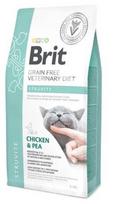 Sausas kačių maistas Brit Veterinary Diet Chicken & Pea, vištiena, 0.4 kg