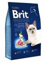 Sausas kačių maistas Brit Premium By Nature Sterilized, ėriena, 1.5 kg