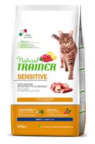 Sausas kačių maistas Natural Trainer Sensitive Duck, antiena, 1.5 kg