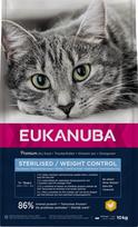 kaciu maistas sterilizuotoms 10kg - Sausas kačių maistas Eukanuba Sterilised Weight Control, vištiena/kalakutiena, 10 kg - 1 nuotrauka